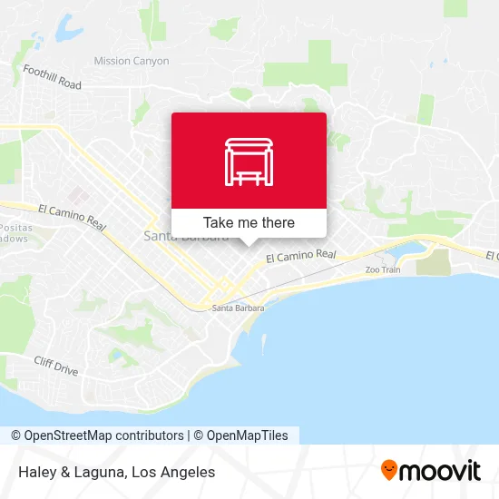 Haley & Laguna map
