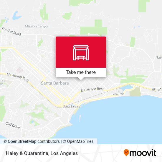 Haley & Quarantina map