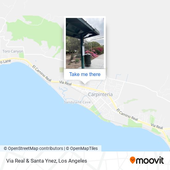 Mapa de Via Real & Santa Ynez