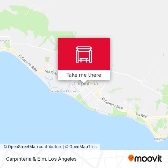 Mapa de Carpinteria & Elm