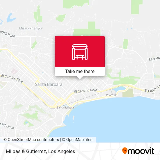 Milpas & Gutierrez map