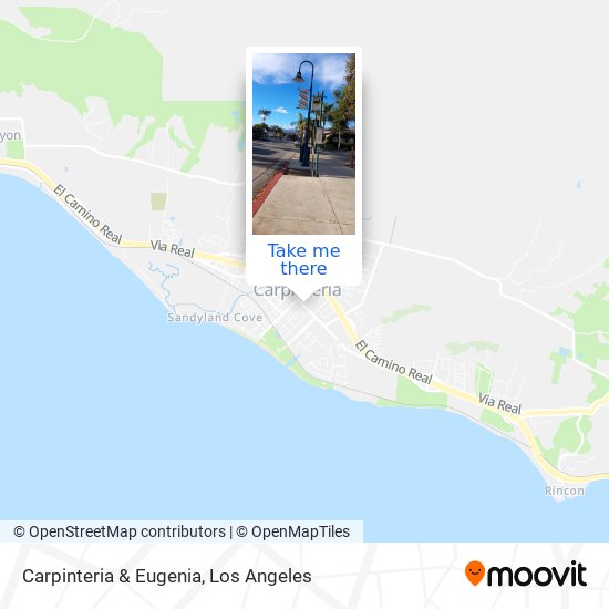 Carpinteria & Eugenia map