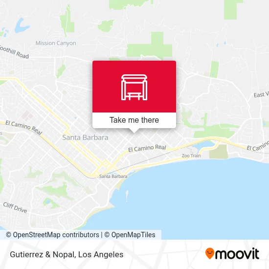 Gutierrez & Nopal map