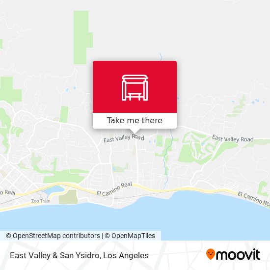 Mapa de East Valley & San Ysidro