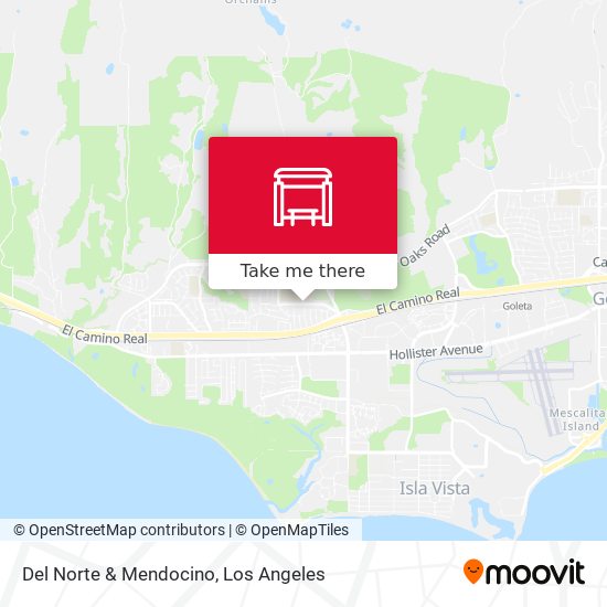 Del Norte & Mendocino map