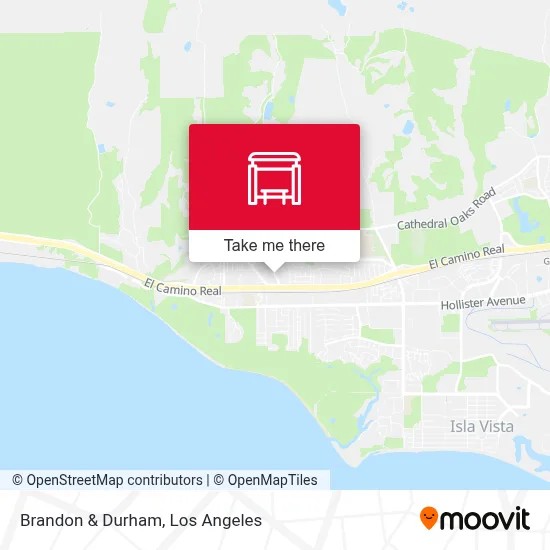 Brandon & Durham map