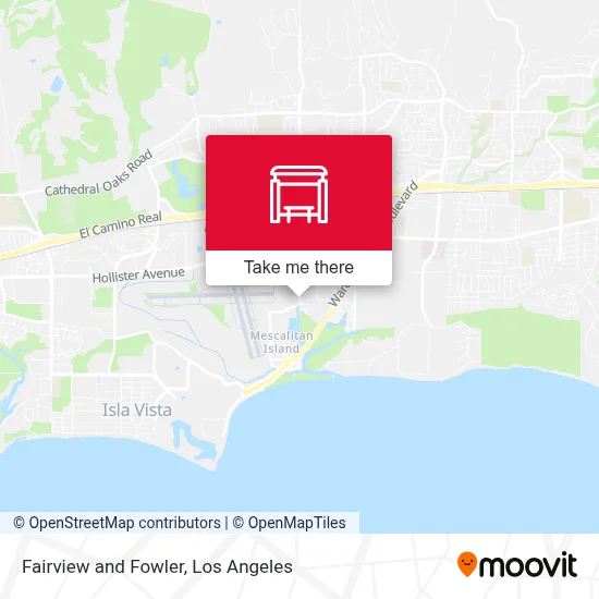 Fairview and Fowler map