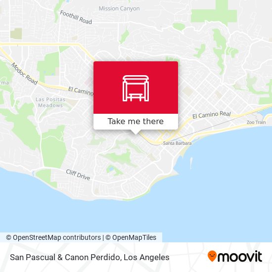Mapa de San Pascual & Canon Perdido