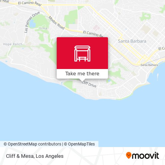 Mapa de Cliff & Mesa
