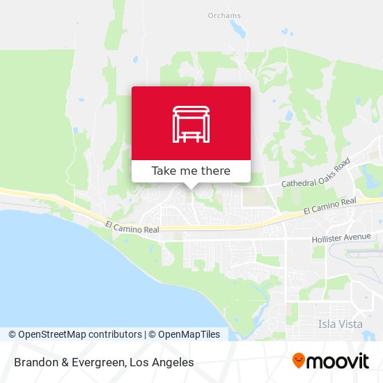 Brandon & Evergreen map