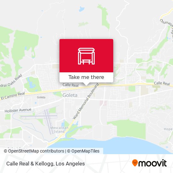 Mapa de Calle Real & Kellogg