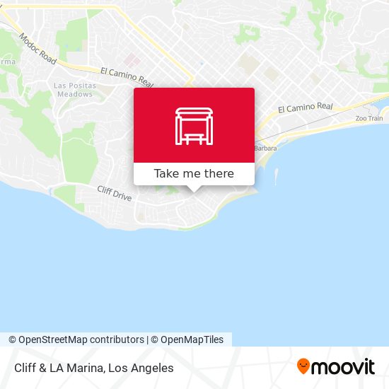 Mapa de Cliff & LA Marina
