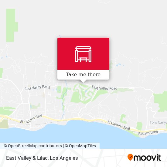 East Valley & Lilac map