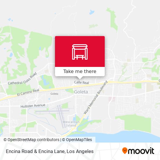 Encina Road & Encina Lane map