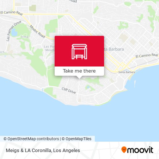 Meigs & LA Coronilla map
