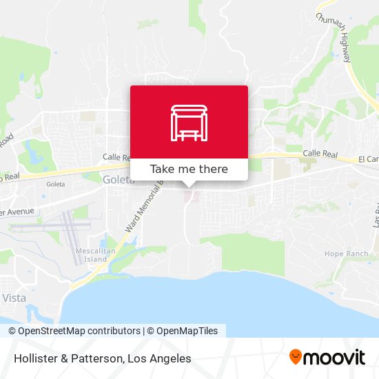 Hollister & Patterson map