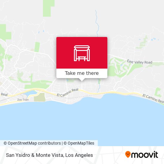 Mapa de San Ysidro & Monte Vista