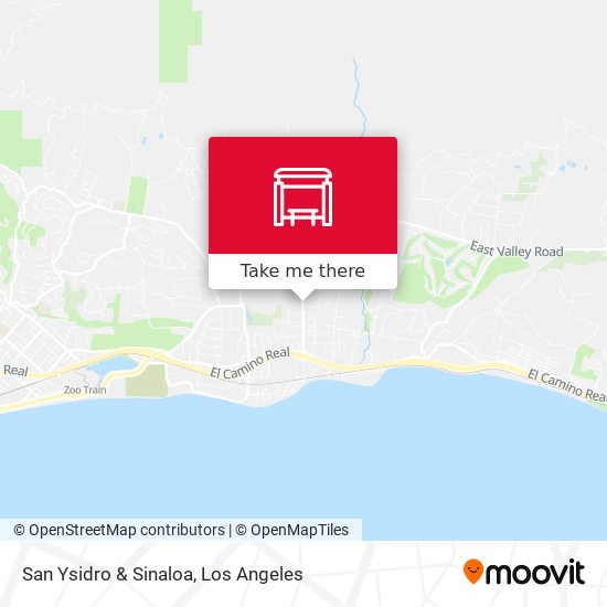 Mapa de San Ysidro & Sinaloa