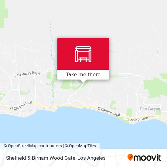 Sheffield & Birnam Wood Gate map