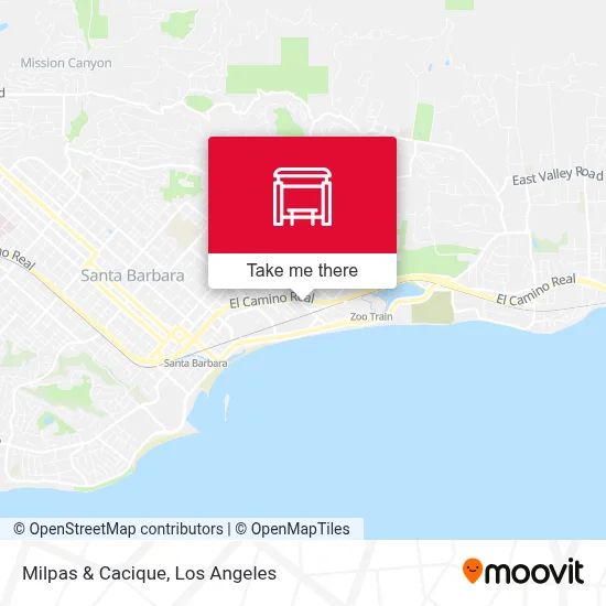 Milpas & Cacique map