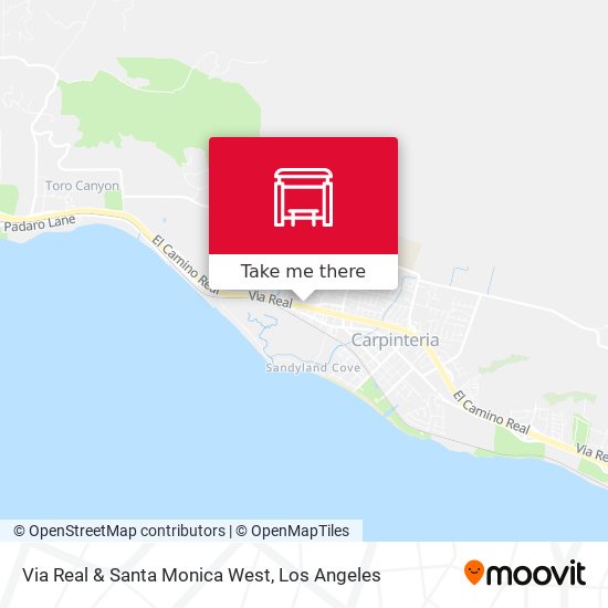 Mapa de Via Real & Santa Monica West