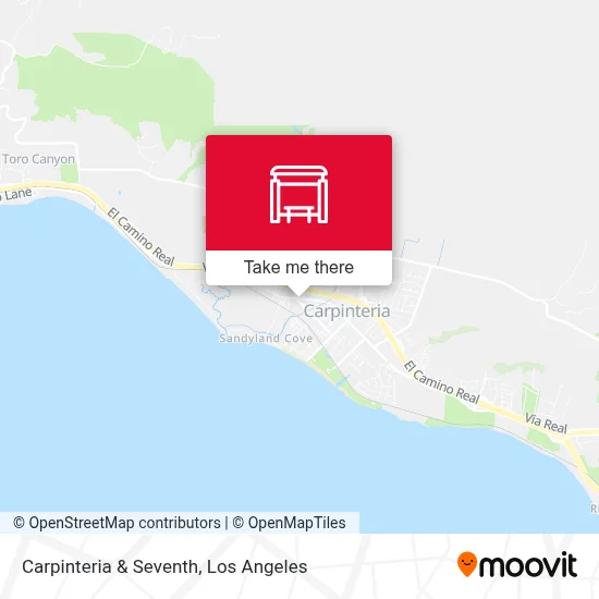Carpinteria & Seventh map