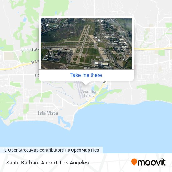 Mapa de Santa Barbara Airport