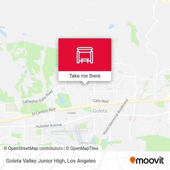 Goleta Valley Junior High map