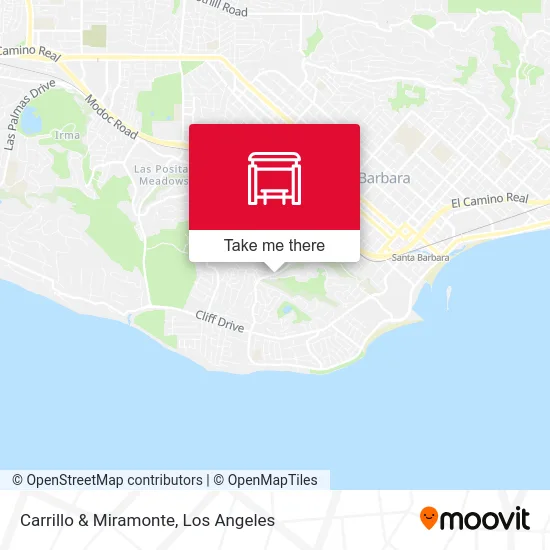 Carrillo & Miramonte map