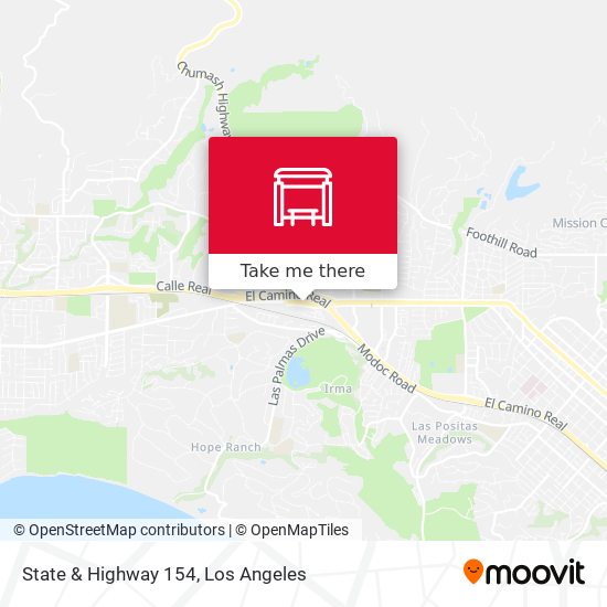 Mapa de State & Highway 154