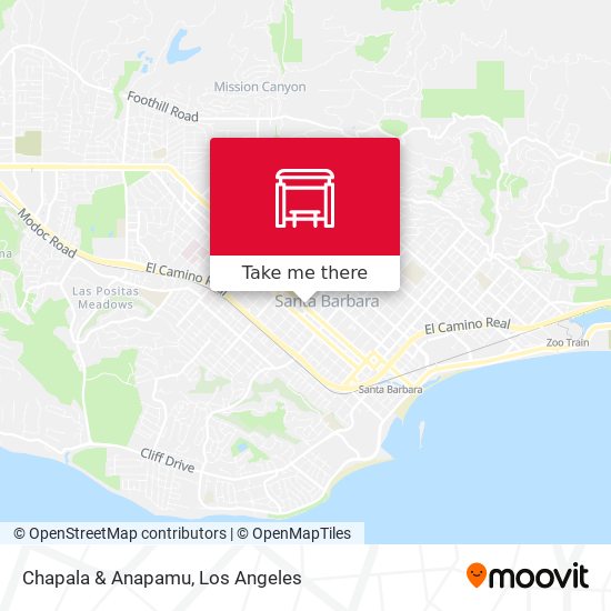 Mapa de Chapala & Anapamu