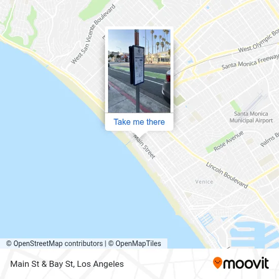 Main St & Bay St map