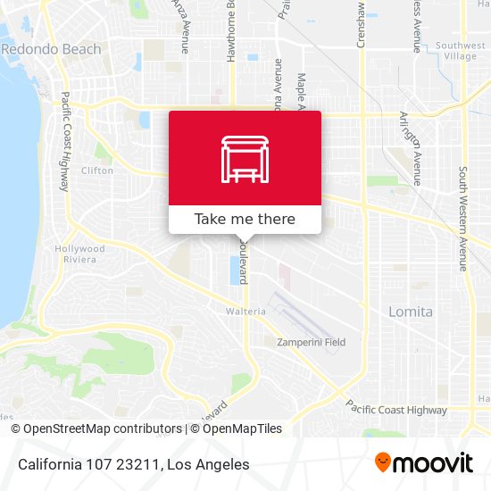 California 107 23211 map