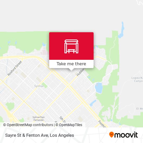 Mapa de Sayre St & Fenton Ave