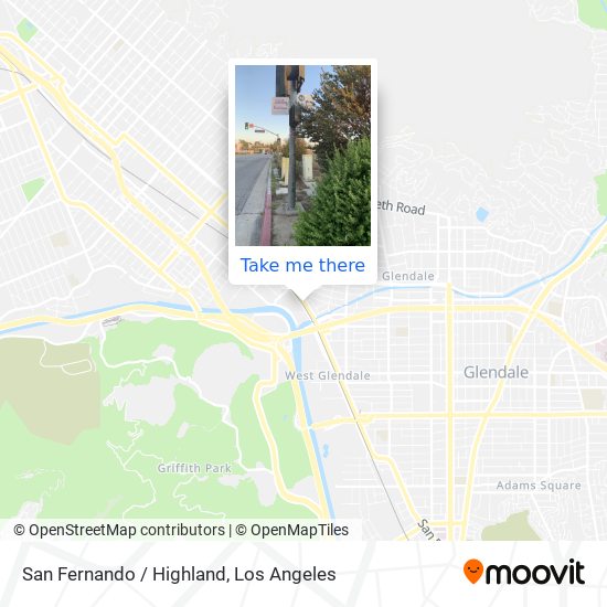 San Fernando / Highland map