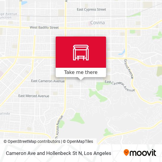 Cameron Ave and Hollenbeck St N map