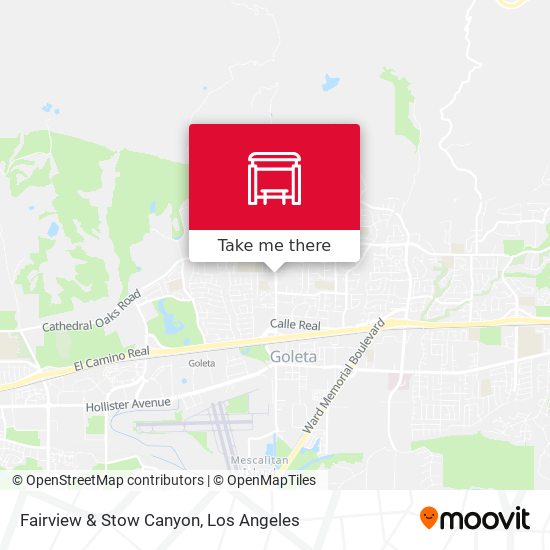 Mapa de Fairview & Stow Canyon