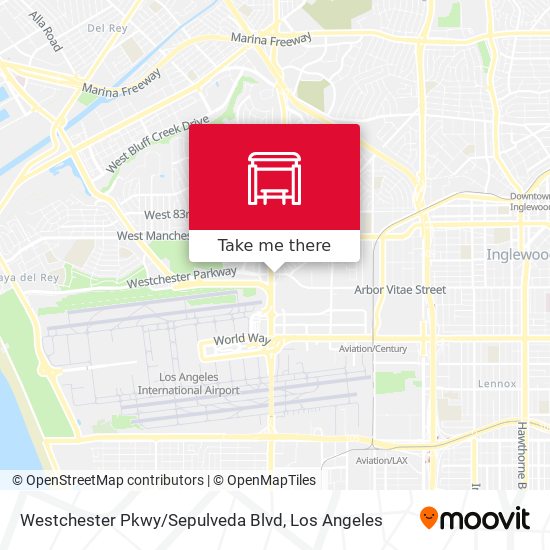 Westchester Pkwy / Sepulveda Blvd map