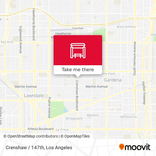 Crenshaw / 147th map