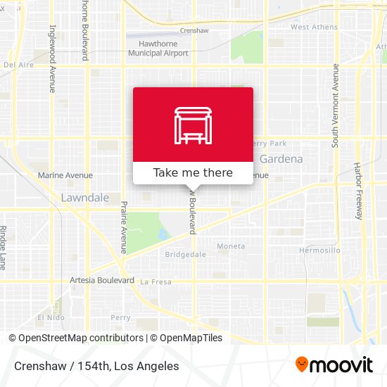 Mapa de Crenshaw / 154th