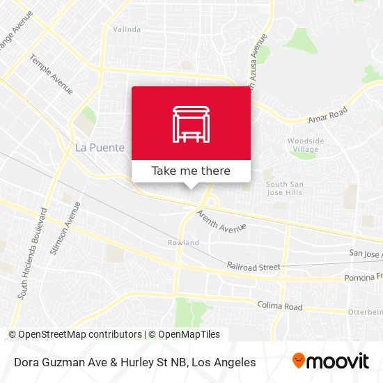 Dora Guzman Ave & Hurley St NB map
