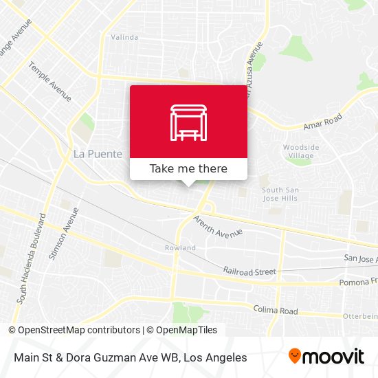 Mapa de Main St & Dora Guzman Ave WB