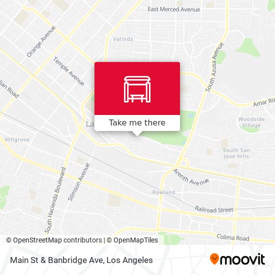 Mapa de Main St & Banbridge Ave