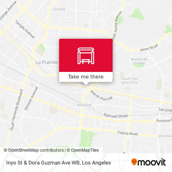Mapa de Inyo St & Dora Guzman Ave WB