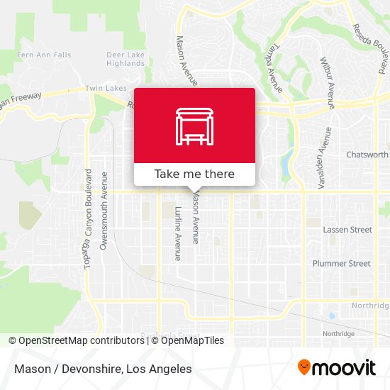 Mapa de Mason / Devonshire