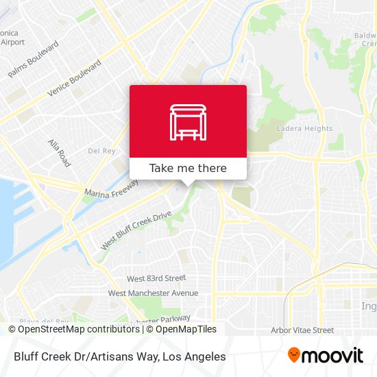 Mapa de Bluff Creek Dr/Artisans Way
