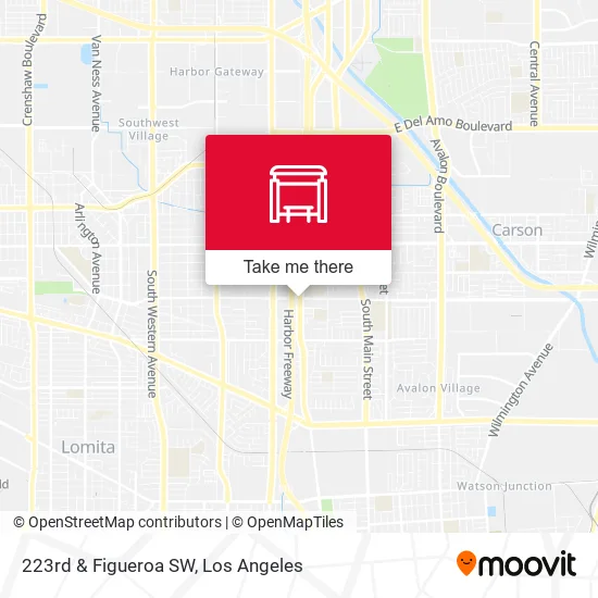 223rd & Figueroa SW map