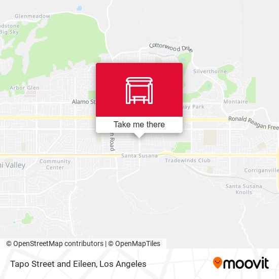 Tapo Street and Eileen map
