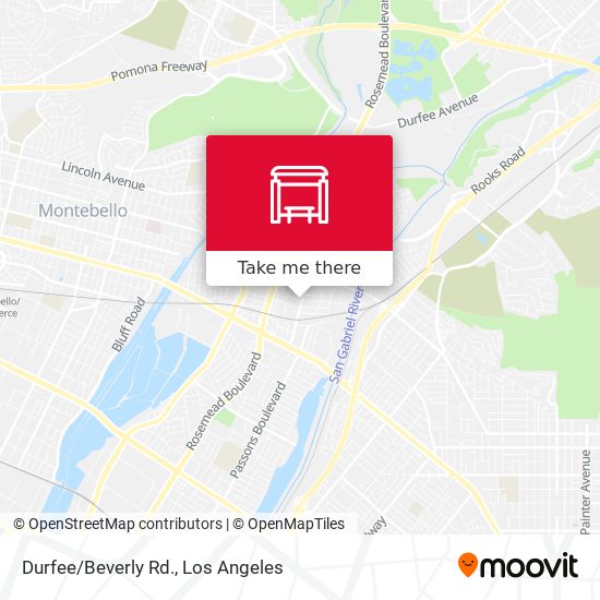Durfee/Beverly Rd. map