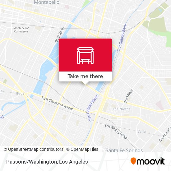 Passons/Washington map